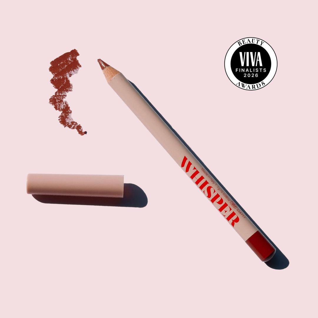 WHISPER Lip Smudge Pencil (muted nude brown)