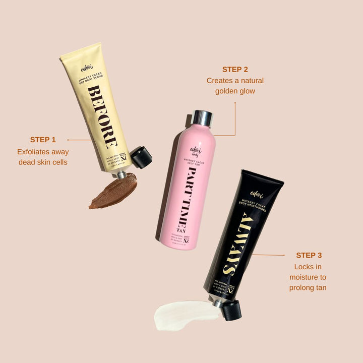 3 STEP SELF TAN BUNDLE + FREE mitt
