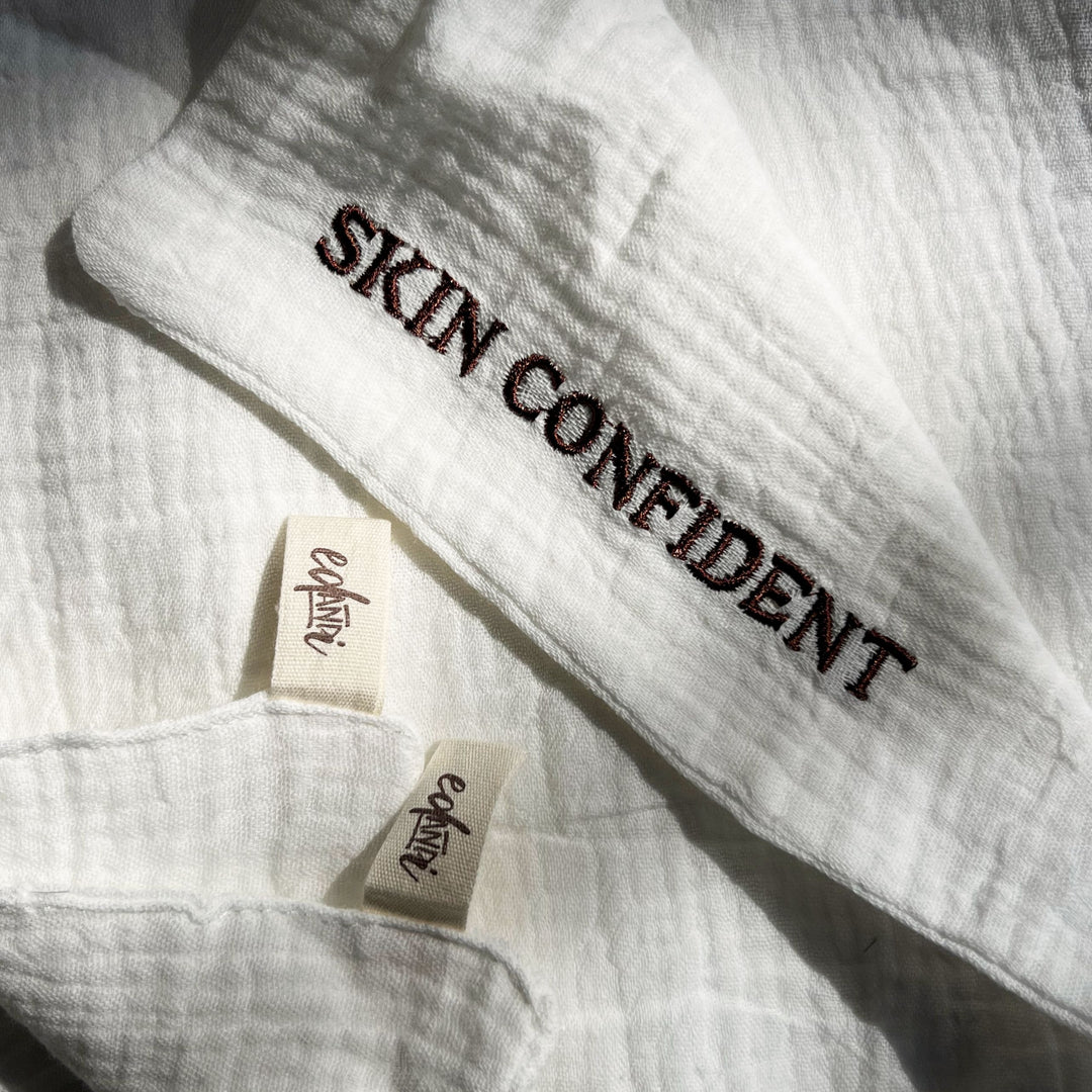 Natural Muslin Face Cloth x 2 Pack