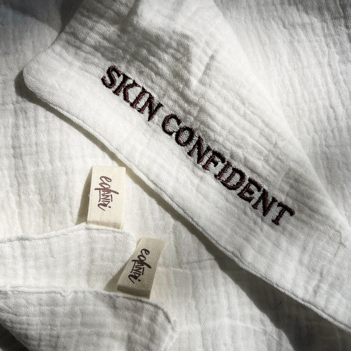 Natural Muslin Face Cloth x 2 Pack