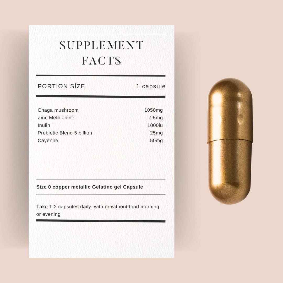 GUT WITHIN Pre & Pro Biotic Gut Health Supplement-Refill
