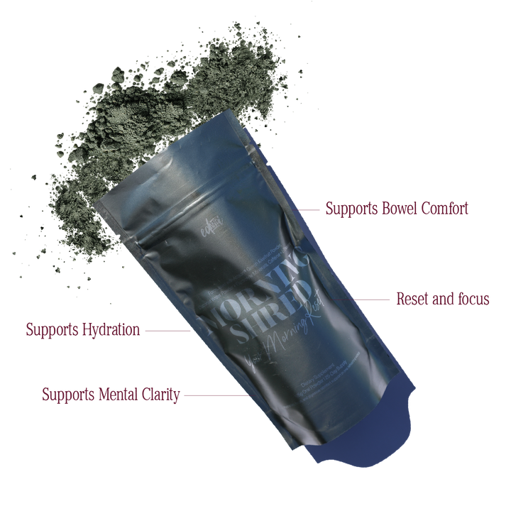 MORNING SHRED Daily Hydration, Clarity & Digestive Comfort Supplement