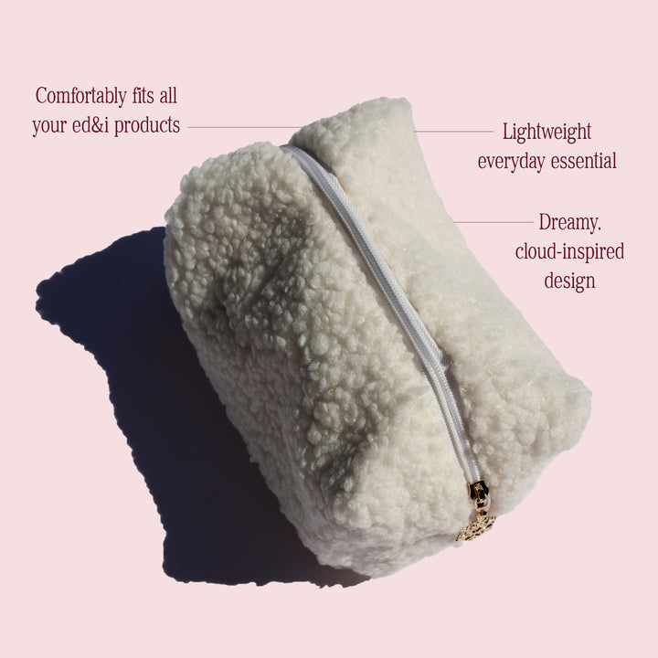 A Little Cloudy Today Cosmetic Bag