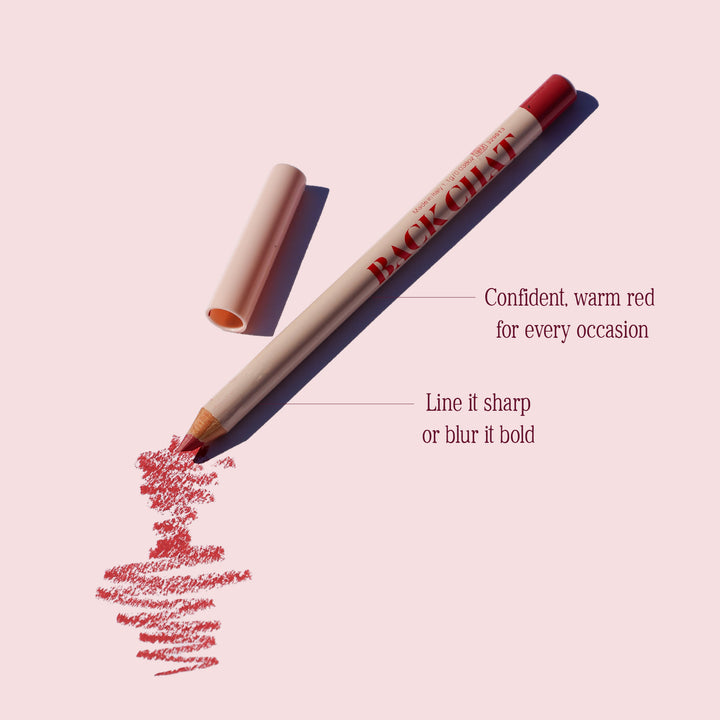 Back Chat Lip Smudge Pencil (rose pink)