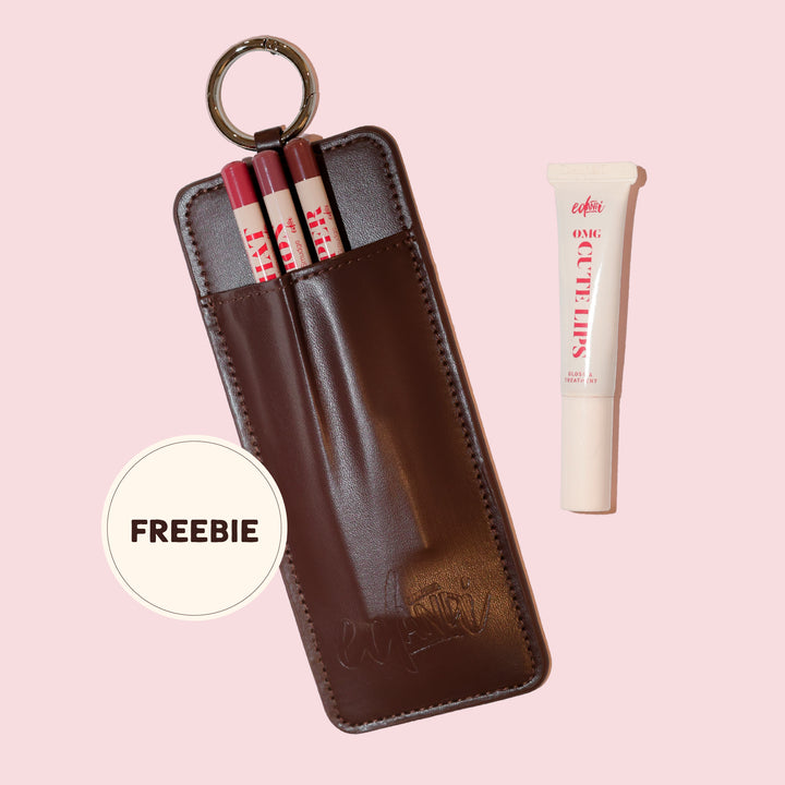 The Full Lip Wardrobe with FREE Liner Wallet