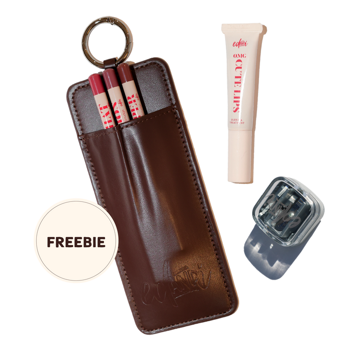 The Full Lip Wardrobe with FREE Liner Wallet
