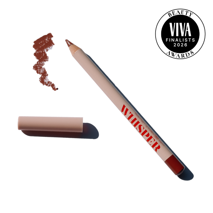 WHISPER Lip Smudge Pencil (muted nude brown)