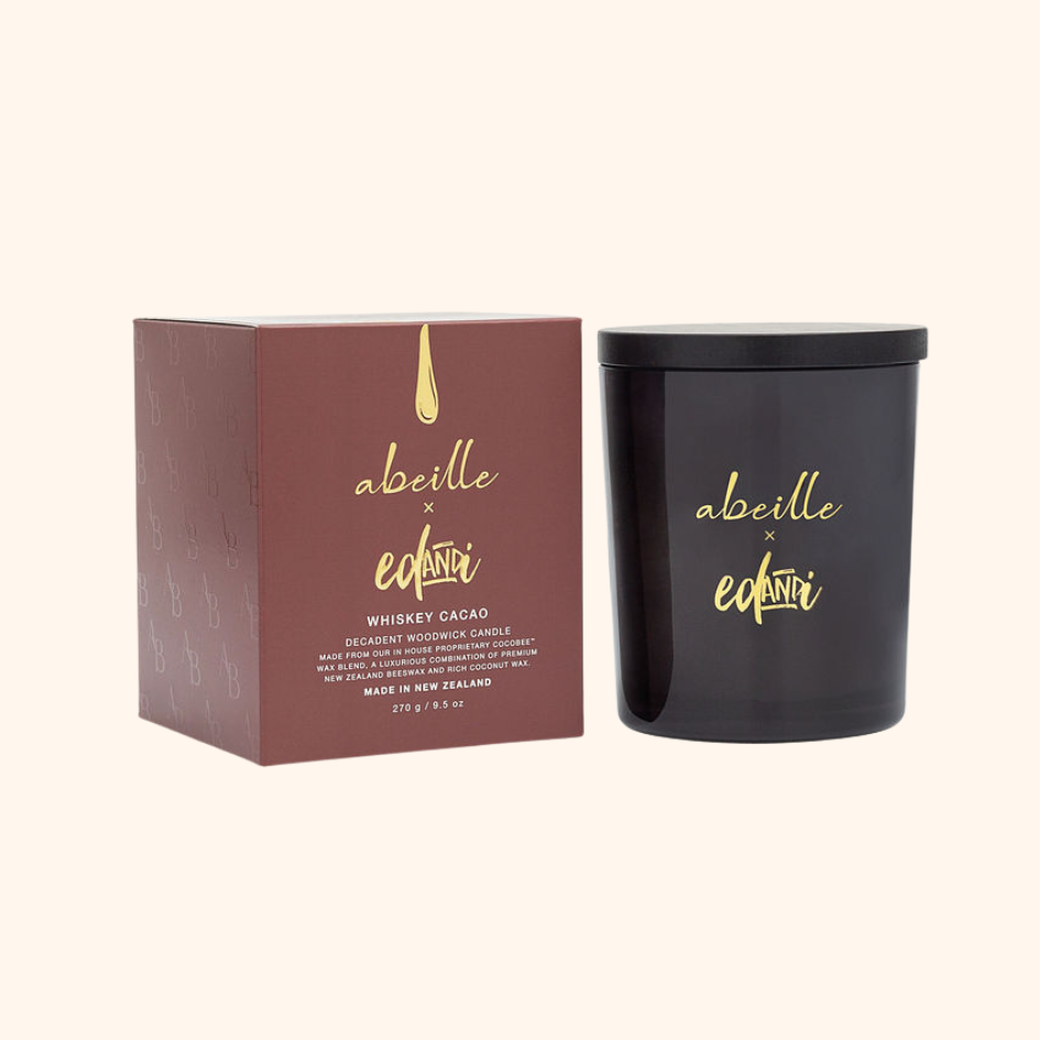 LIMITED EDITION Abeille X ed&i Whiskey Cacao Candle