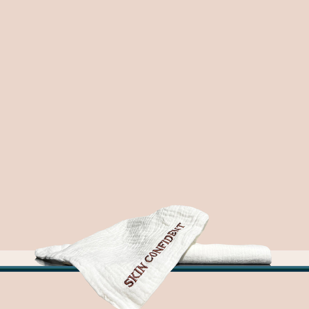 Natural Muslin Face Cloth x 2 Pack