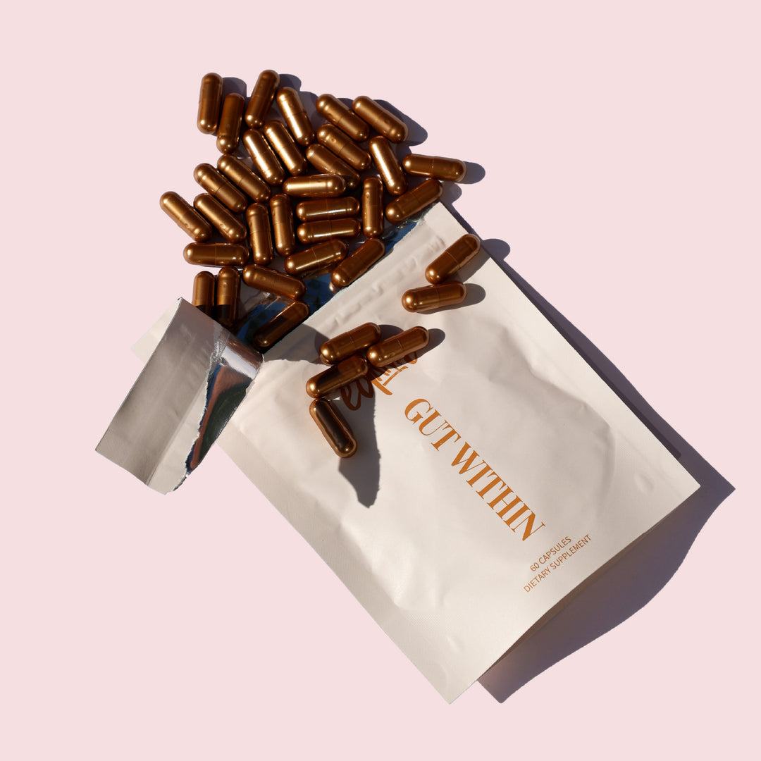 GUT WITHIN Pre & Pro Biotic Gut Health Supplement