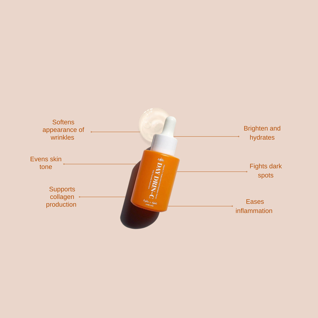 DAY DRIN-C - Vit C & Hyaluronic Acid Face Serum