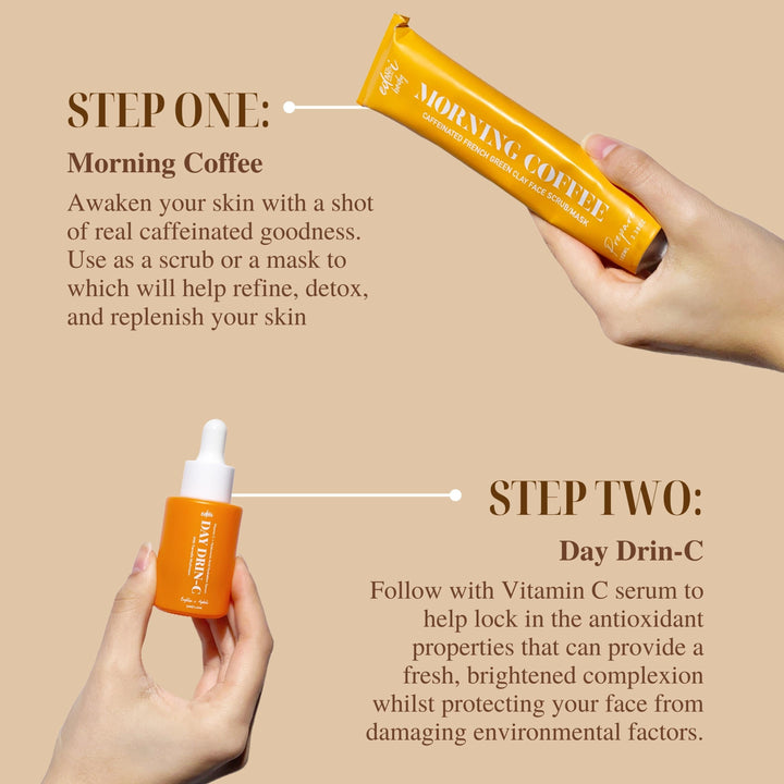 Skin Essentials MORNING COFFEE +DAY DRIN-C